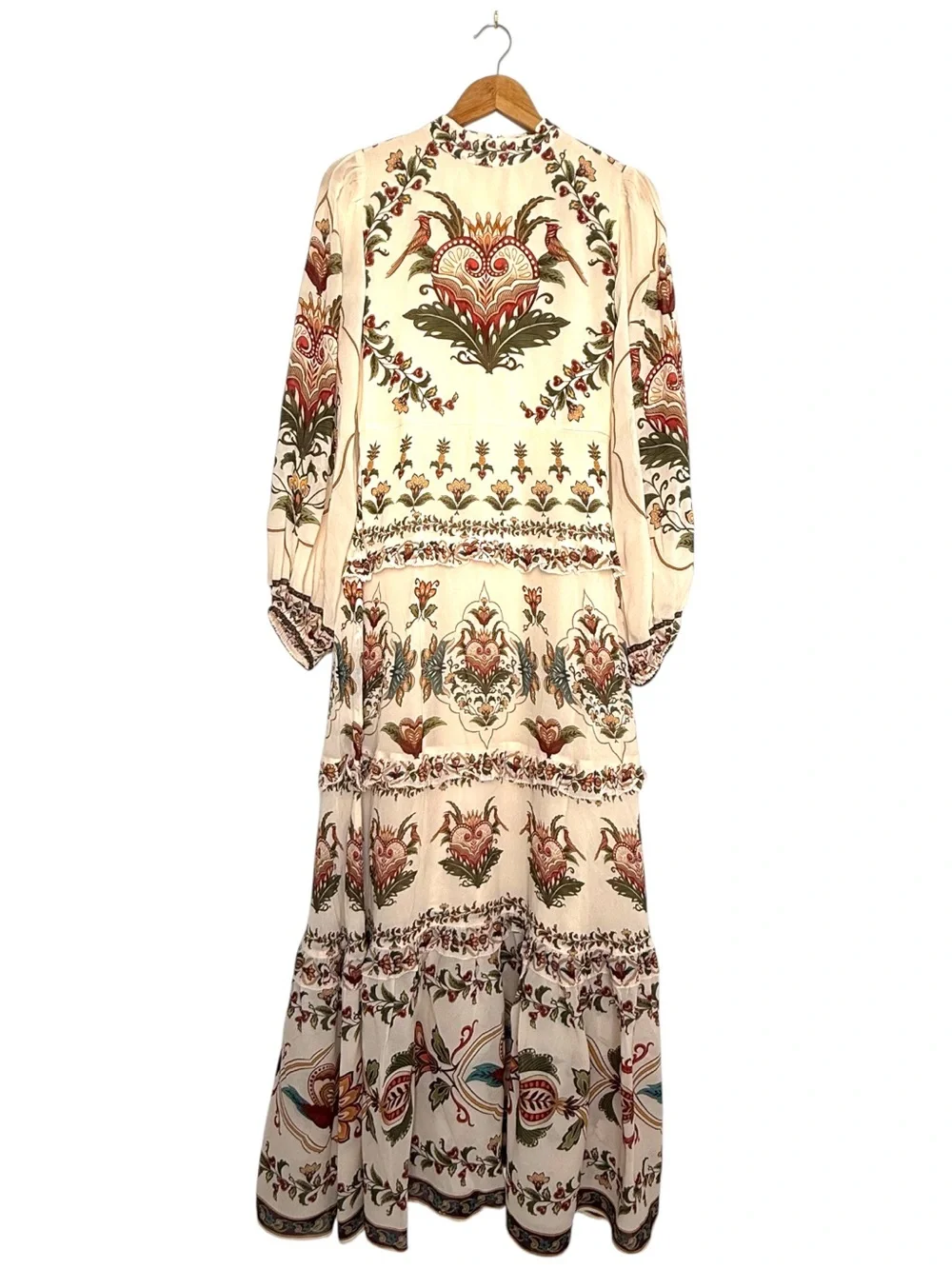 FARM Rio Majestic Hearts Maxi Dress, NWT 🇧🇷 - Picture 8 of 16